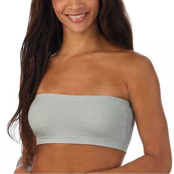 SO Gray Bandeau Strapless Padded Bra - Picture 1 of 4
